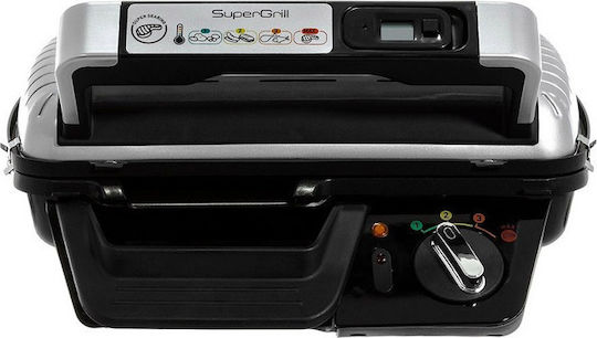 Tefal Supergrill Сандвич тостер грил с подвижни плочи 2000W Inox