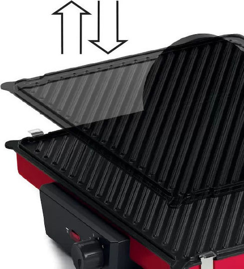 Bosch Sandwich Maker Grill with Removable Plates 2000W Red