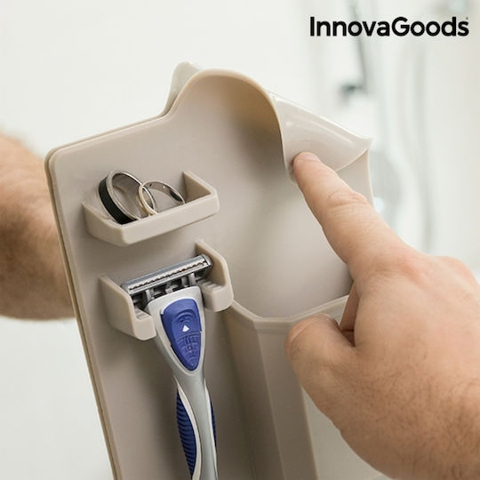 InnovaGoods Επιτοίχια Θήκη Οργάνωσης Πλαστική Λευκή