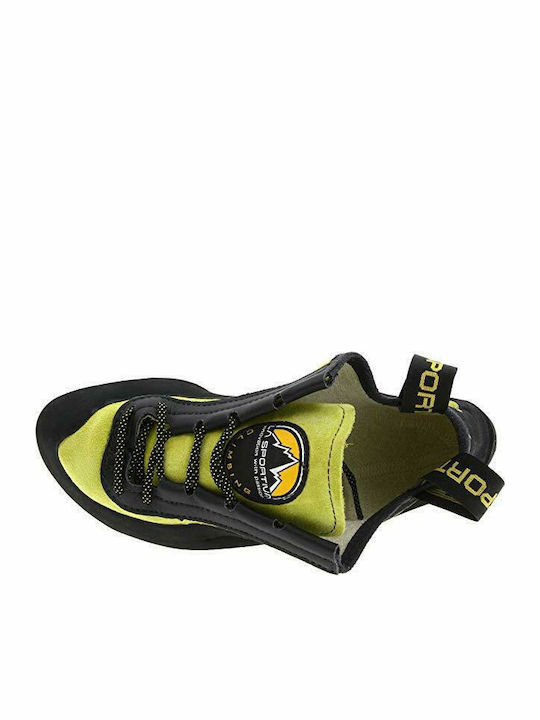 La Sportiva Miura Lime Unisex Asymmetrical Climbing Shoes Yellow