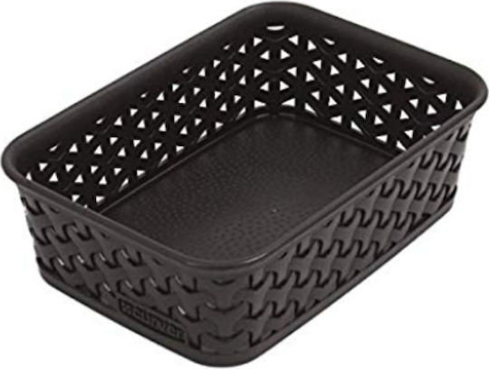 Curver Mystyle Plastic Organizer Countertop Brown
