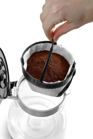 De'Longhi Clessidra Cafetieră Filtru de Cafea 1800W Gri