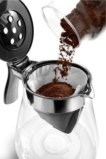 De'Longhi Clessidra Cafetieră Filtru de Cafea 1800W Gri