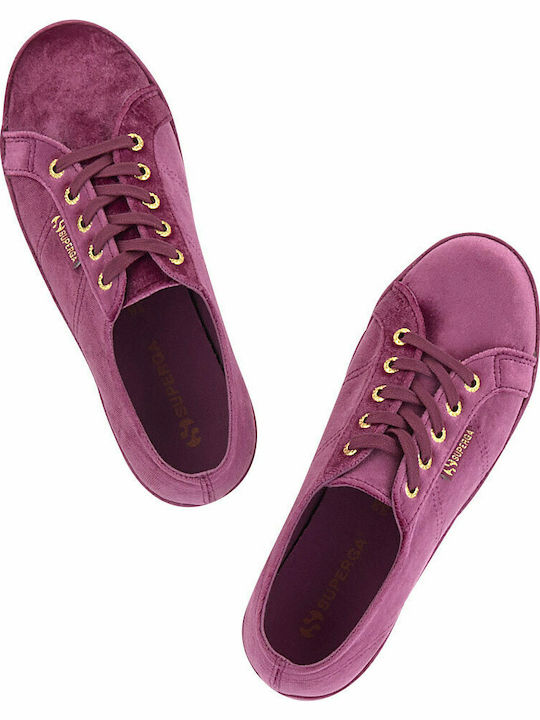 2730 Γυναικεία Flatforms Sneakers Φούξια
