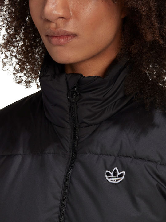 Originals Women's Short Puffer Jacket for Winter Black