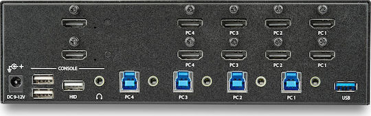 StarTech KVM & Data Switch SV431DHD4KU