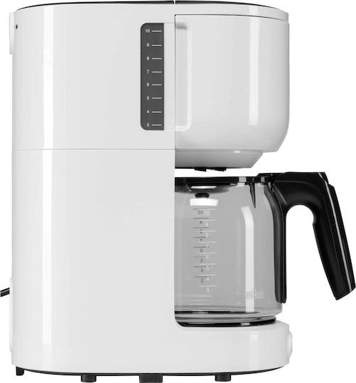 Braun PurEase KF 3120 Filter Coffee Machine 1000W White