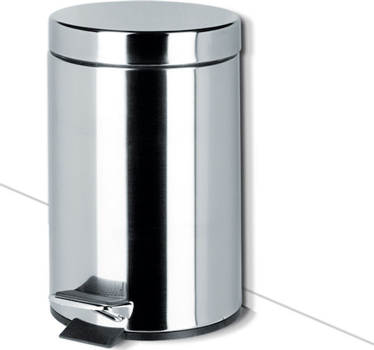 Geesa Standard 634 Inox Καλαθάκι Μπάνιου 3lt Ασημί