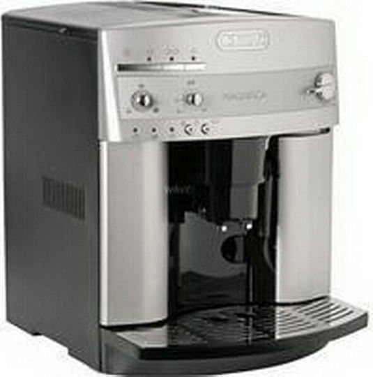 De'Longhi Magnifica ESAM 3200 S Αυτόματη Μηχανή Espresso 1350W Πίεσης 15bar με Μύλο Άλεσης Ασημί