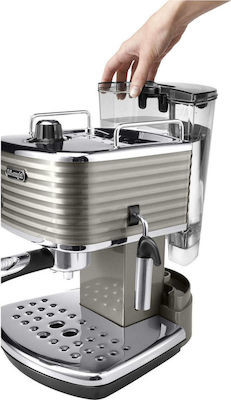 De'Longhi Scultura 0132103100 Μηχανή Espresso 1100W Πίεσης 15bar Μπεζ