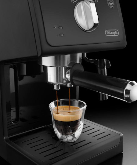 De'Longhi Μηχανή Espresso 1100W Πίεσης 15bar Μαύρη ECP 31.21