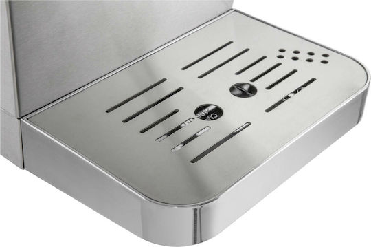Sencor Μηχανή Espresso 1050W Πίεσης 15bar Ασημί SES 4010SS