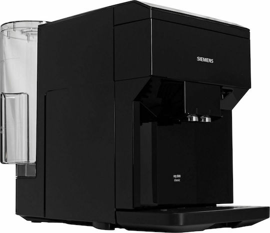 Siemens Eq.500 Automatic Espresso Coffee Machine 1500W Pressure 15bar for Cappuccino with Grinding Mill Black TP501R09