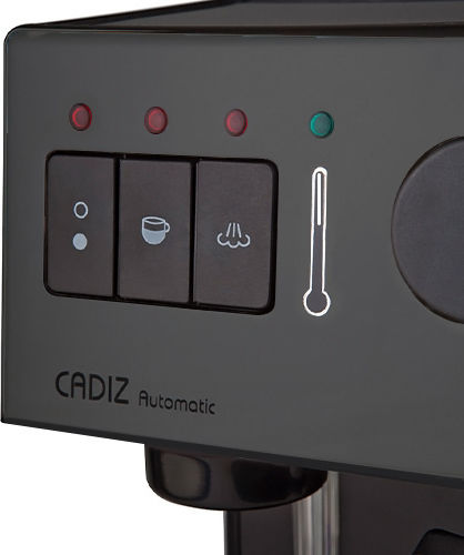 Briel ES62A Espressomaschine 1260W Druck 19bar Schwarze BRL-ES62A-BK
