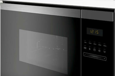 Pitsos Eingebauter Mikrowellenofen mit Grill 25Es Inox