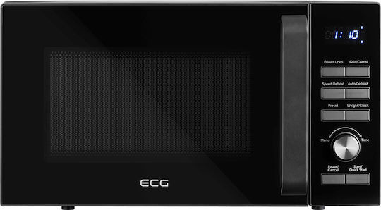 ECG MTD 2590 GBS Mikrowellenherd mit Grill 25Es Schwarz