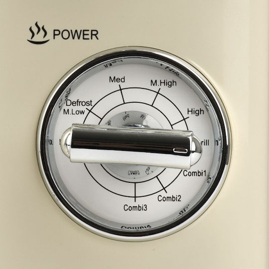 Girmi FM-2105 Microwave Oven with Grill 20lt Beige