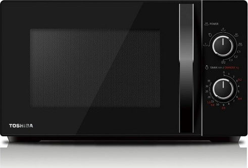 Toshiba Φούρνος Μικροκυμάτων με Grill 20lt Μαύρος