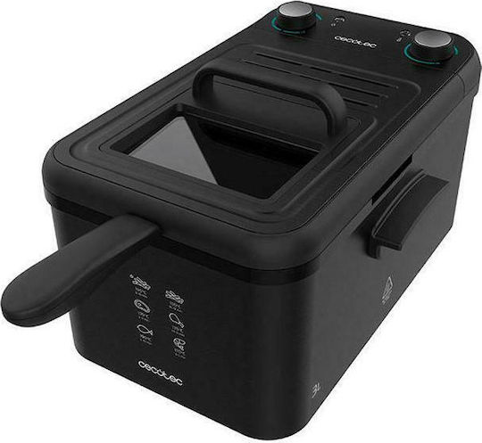 Cecotec Cleanfry Infinity 3000 Deep Fryer 3lt Black