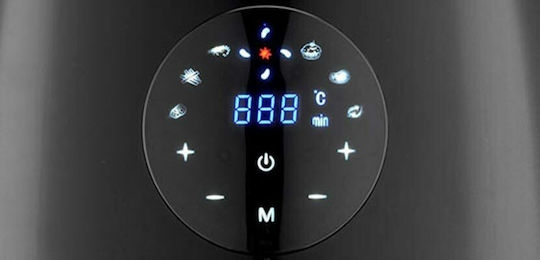 HomeVero Air Fryer 2.5lt Μαύρο HV-AF3.3