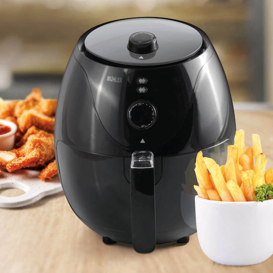 Muhler Heißluftfritteuse 2.6Es Schwarz MFX-266X