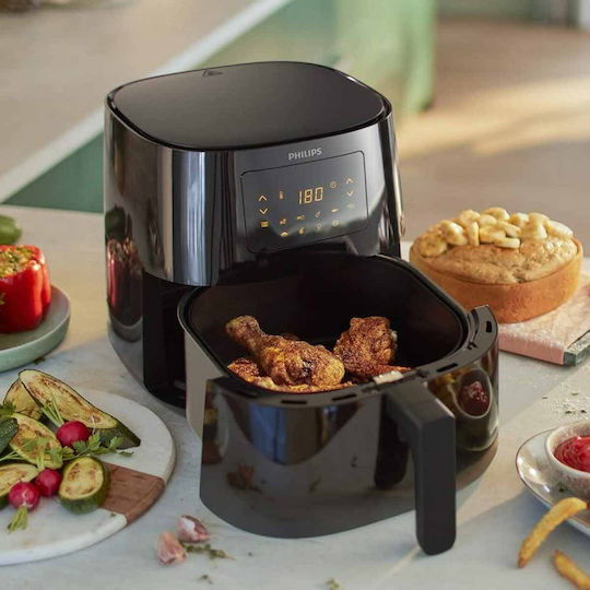 Philips Air Fryer 6.2lt Μαύρο HD9270/96