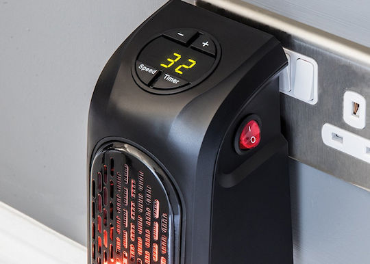 Handy Heater Mini Keramik Heizlüfter Wand 400W