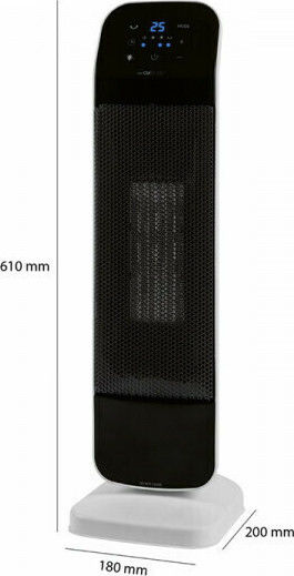 Clatronic HL3763 Ceramic Fan Heater Room Floor 2000W