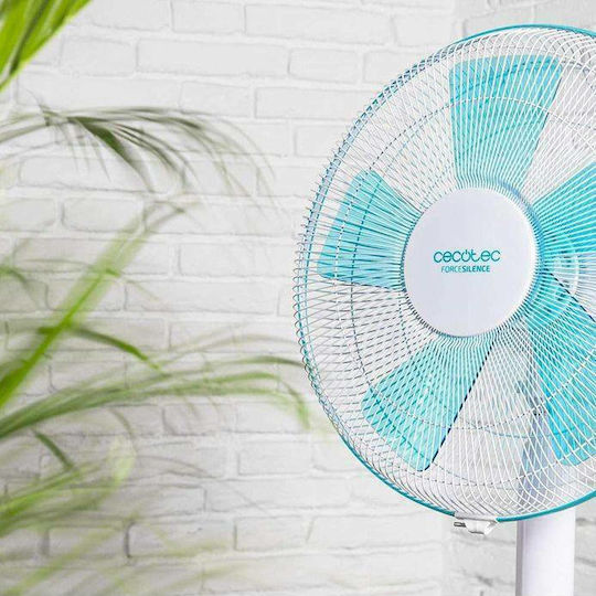 Cecotec Force Silence 500 Ανεμιστήρας Ορθοστάτης 40W Διαμέτρου 40cm Λευκός