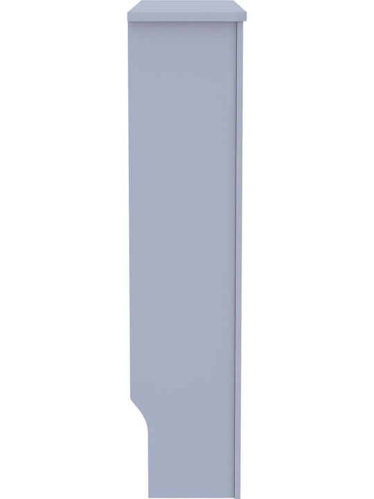 vidaXL Κάλυμμα Καλοριφέρ από MDF Γκρι 78x19x81.5cm