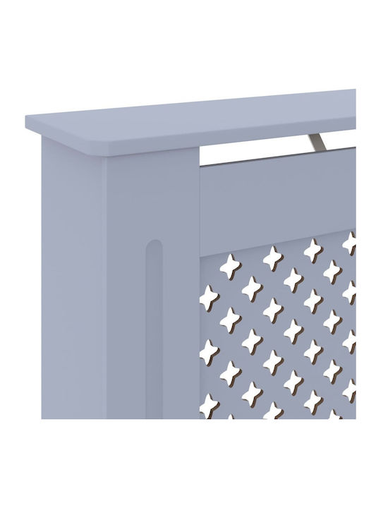 vidaXL Κάλυμμα Καλοριφέρ από MDF Γκρι 78x19x81.5cm