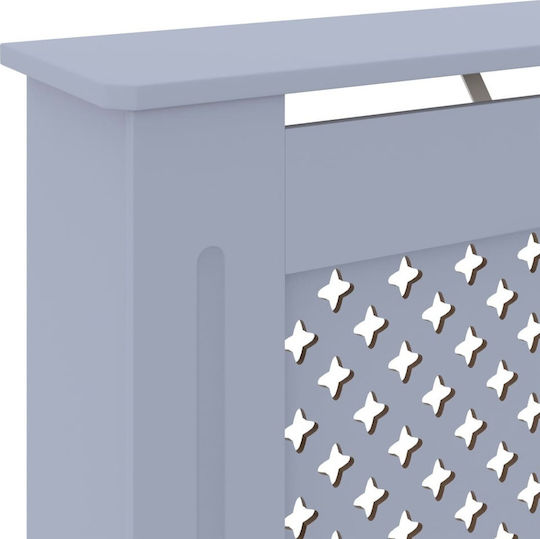 vidaXL Husă Pentru Radiator Din MDF Gri 78x19x81.5cm