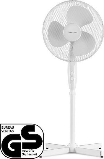 Trotec TVE 16 Ventilator Sockel 50W Lüfterdurchmesser 40cm Weiß