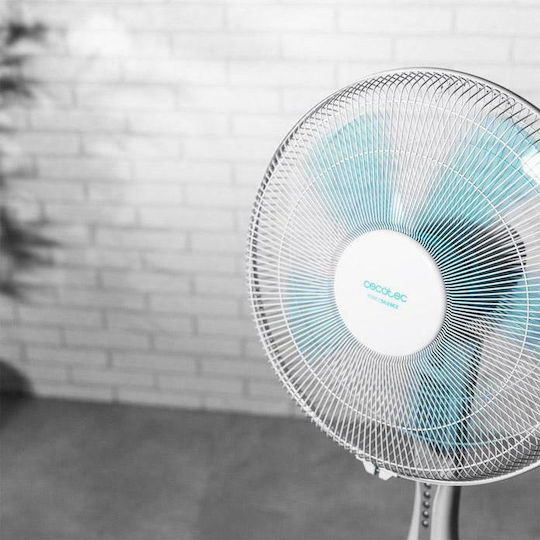 Cecotec EnergySilence 530 PowerConnected Pedestal Fan 50W Diameter 40cm with Remote Control White