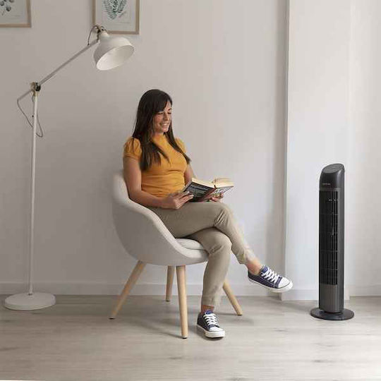 Cecotec Energysilence 8050 Skyline Smart Ventilator Tip Turn 45W Cu Telecomandă Negru