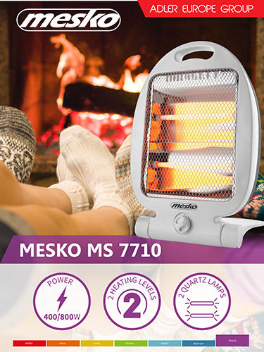 Mesko MS-7710 Σόμπα Carbon 800W