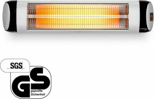Trotec IR 2570 S Quartz Wall-Mounted Heater for Bathrooms with Thermostat 2500W