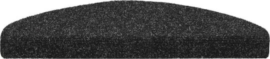 vidaXL Πατάκια Σκάλας Μαύρα 65x21x4cm 149703 10τμχ