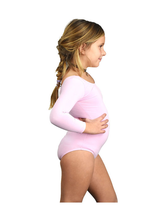 Dansport Kids Bodysuit Rhythmics/Ballet Pink