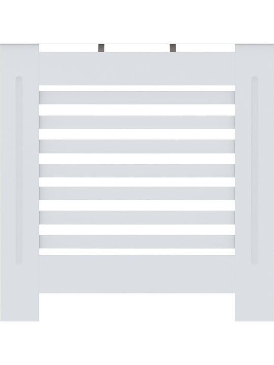 vidaXL Husă Pentru Radiator Din MDF Alb 78x19x81,5cm