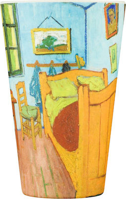 Ecoffee Cup Van Gogh Bedroom Купа Бамбук с капак Син 400мл 1бр