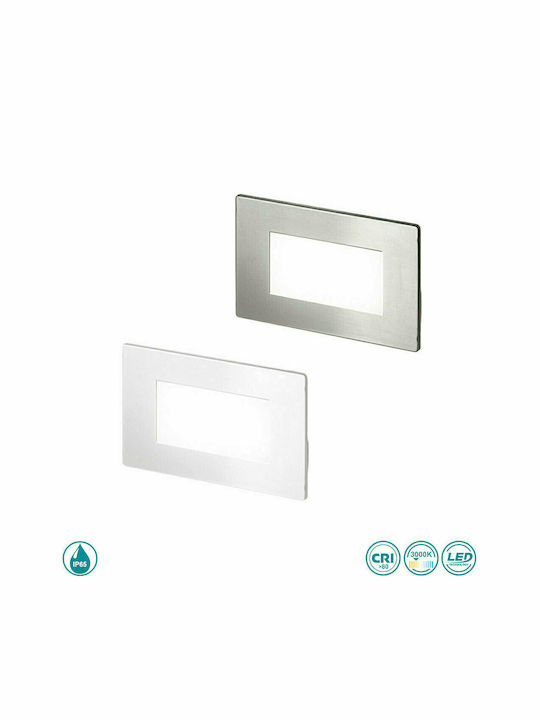 Gea Luce Maga Wall-Mounted Outdoor Ceiling Light LED IP65 2W with Warm White Light