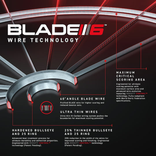 Winmau Blade 6 Triple Core Carbon Στόχος