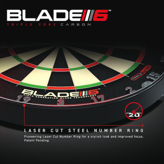 Winmau Blade 6 Triple Core Carbon Στόχος
