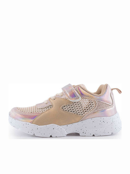 Παιδικά Sneakers με Σκρατς Ροζ