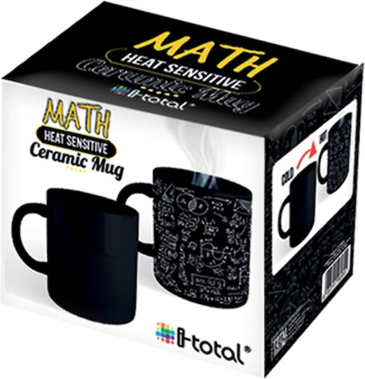 I-Total Heat Change Tasse Keramik Schwarze 295ml