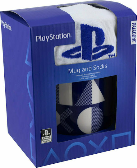 Paladone Playstation Κούπα Κεραμική Μπλε
