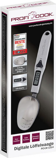 Profi Cook PC-LW 1214 Digital Kitchen Scale Spoon up to 0.3kg White