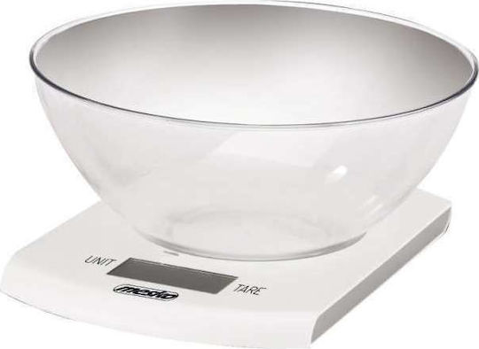 Mesko MS 3163 Digital Kitchen Scale with Bucket up to 5kg White