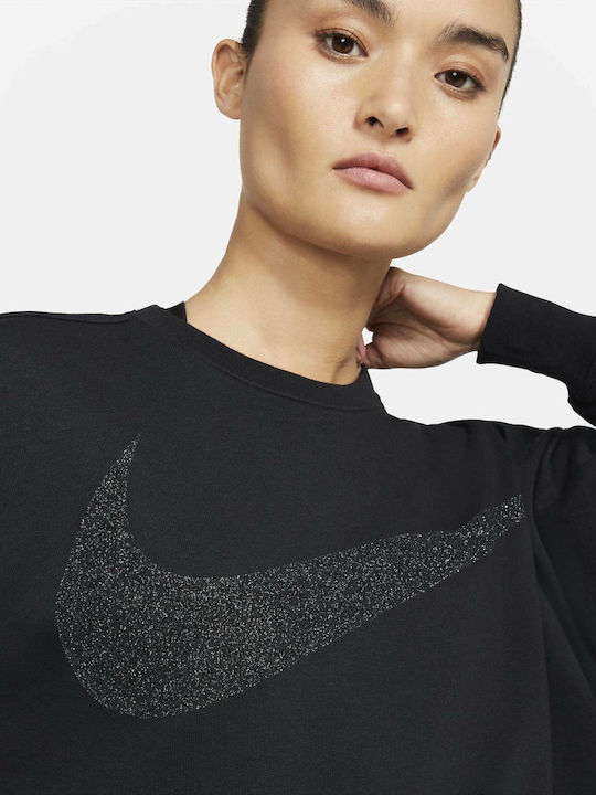 Dri-Fit Get Fit Sweatshirt für Damen Schwarz